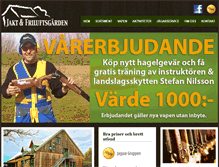 Tablet Screenshot of friluftsgarden.se